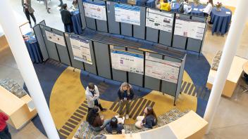 GGIP Research Symposium 2025 view from second floor looking down