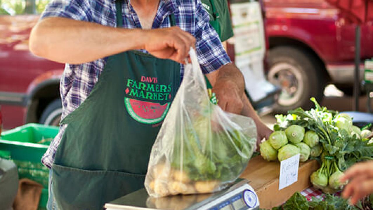 Lloyd from the farmer's market