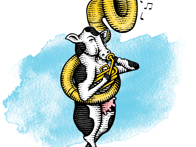Steven Nobel Musical Cow